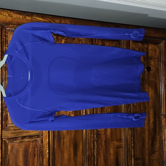 Lululemon Swiftly Tech Long Sleeve Top Sz 4!! Gorgeous, Thumb Holes! RARE - Picture 1 of 9